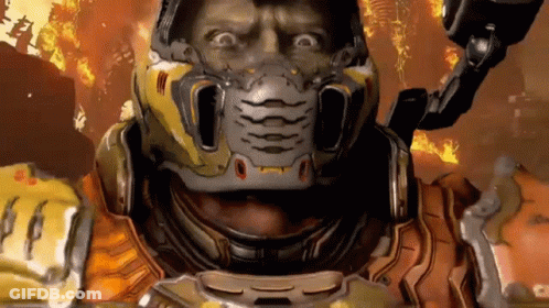 Video Game Character Holding Gun GIF