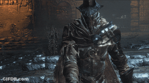 Video Game Character Holding Large Sword GIF