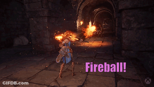 Video Game Character Holding Sword GIF