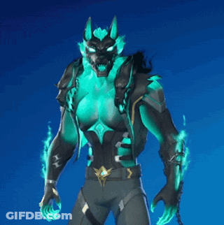 Video Game Character Holding Sword With Pink Hearts GIF