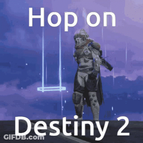 Video Game Character Hop On Destiny 2 GIF