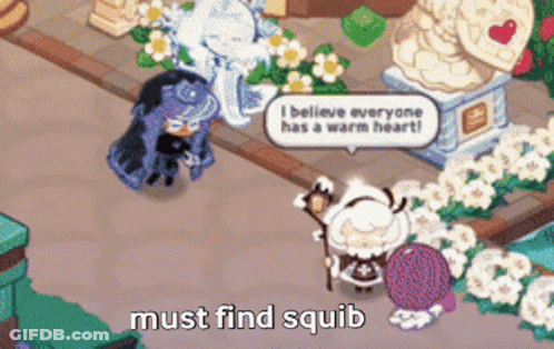 Video Game Character I Believe Everyone Has Warm Heart Must Find Squib GIF