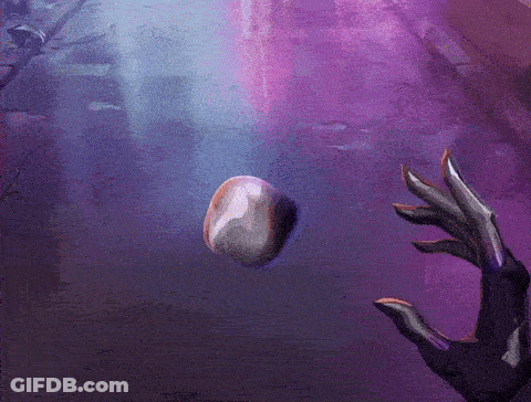 Video Game Character In Front Of Valorant Background GIF