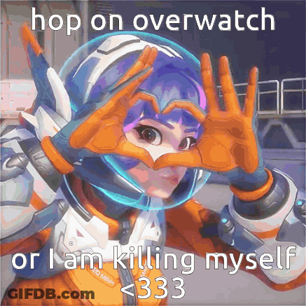 Video Game Character Making Heart With Hands GIF