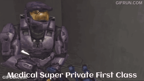 Video Game Character Medical Super Private First Class GIF