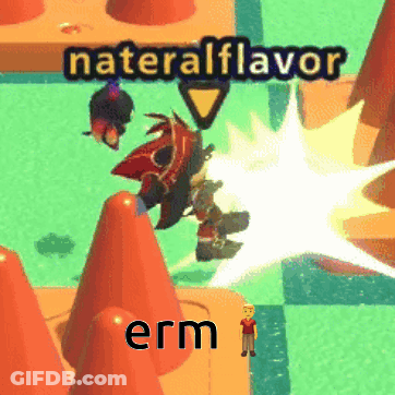 Video Game Character Nateralflavor And Erm GIF
