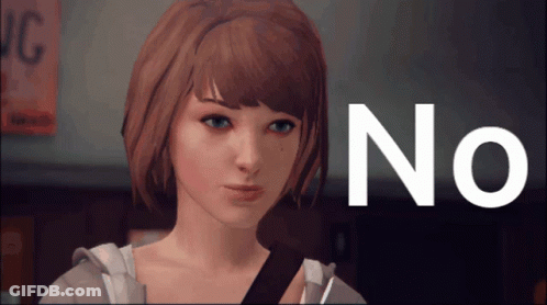 Video Game Character No GIF