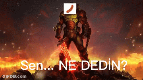Video Game Character Sausage Head Sen Ne Dedin GIF