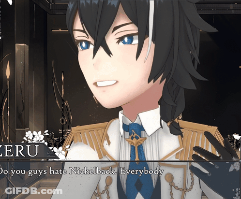 Video Game Character Saying Do You Guys Hate Nickelback GIF
