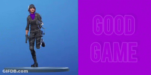 Video Game Character Saying Good Game GIF