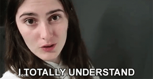 Video Game Character Saying Happy Guncer In Red Letters GIF