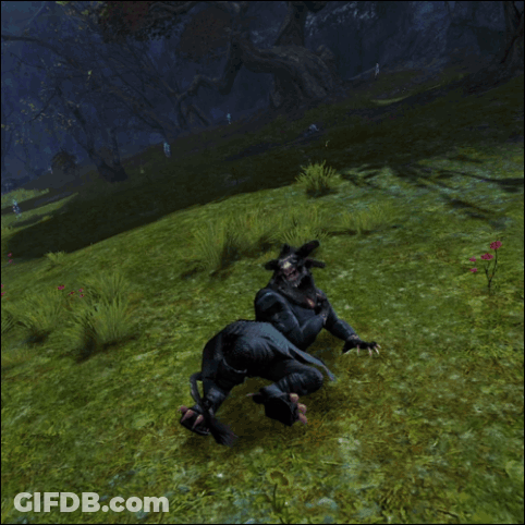 Video Game Character Saying I'm Too Weak GIF
