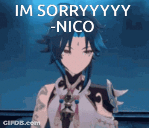 Video Game Character Saying Im Sorry GIF