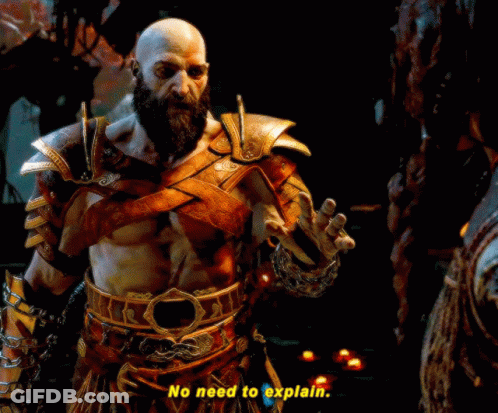 Video Game Character Saying No Need To Explain GIF