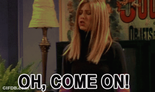 Video Game Character Saying Oh Come On GIF