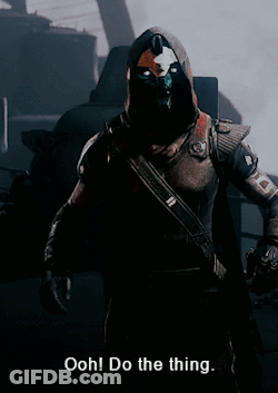 Video Game Character Saying Ooh Do The Thing GIF