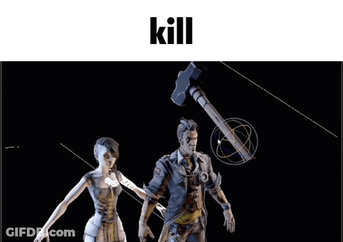 Video Game Character Saying Slow Down Man GIF