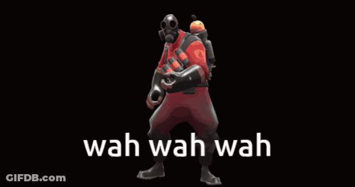 Video Game Character Saying Wah Wah Wah GIF