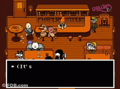 Video Game Character Says It's In A Black Box GIF