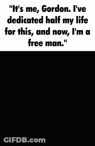 Video Game Character Says Its Me Gordon GIF
