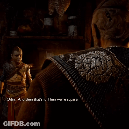 Video Game Character Says Odin That's It GIF