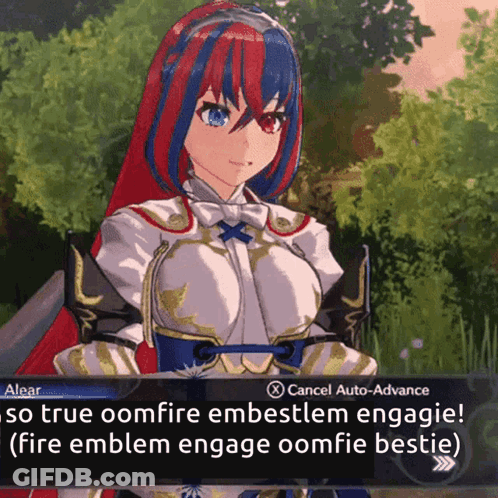 Video Game Character Says So True Oomfire Emberstem Engage GIF