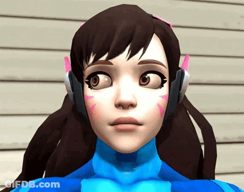 Video Game Character Serious Face GIF