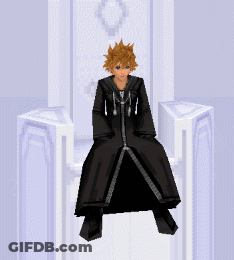 Video Game Character Sitting In Chair GIF