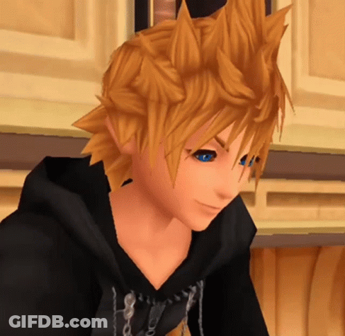 Video Game Character Standing In Front Of Large Sphere GIF