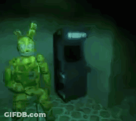 Video Game Character Standing In Front Of Pay Phone GIF