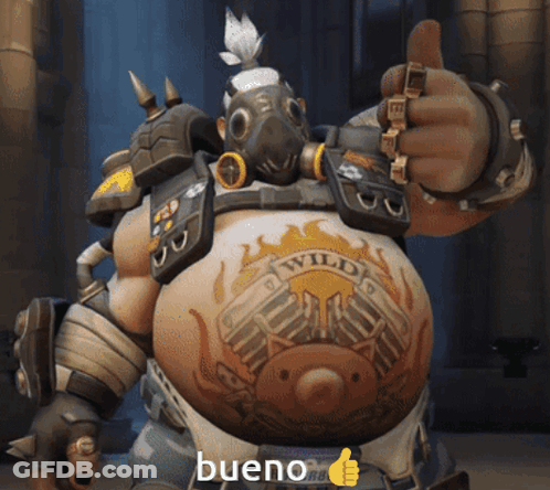 Video Game Character Thumbs Up Bueno GIF