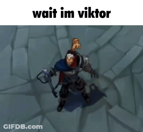 Video Game Character Wait Im Viktor GIF