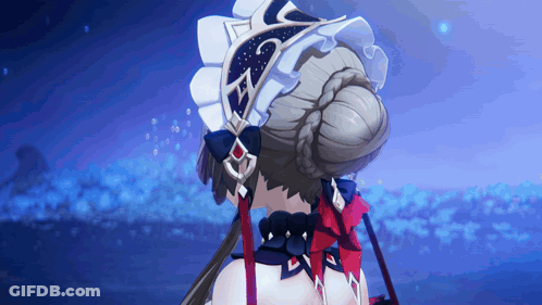 Video Game Character With Bun And Hat GIF