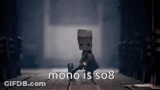 Video Game Character With Cardboard Box On Head Sitting GIF