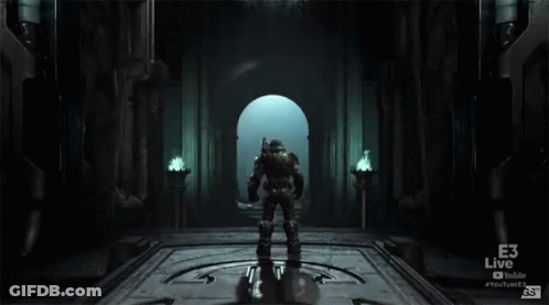 Video Game Character With E3 Live GIF