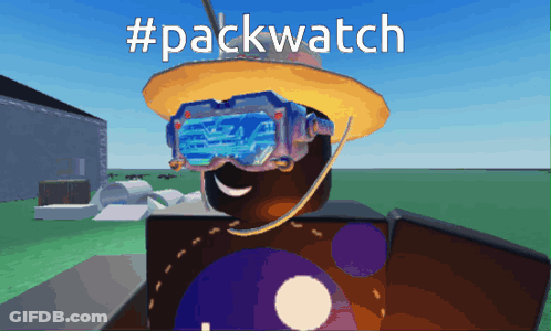 Video Game Character With Hat And Goggles Packwatch GIF