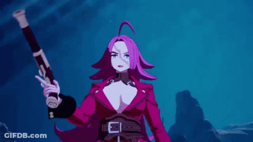 Video Game Character With Huge Breast Dancing GIF