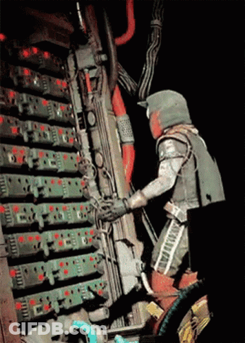 Video Game Character With Mask GIF