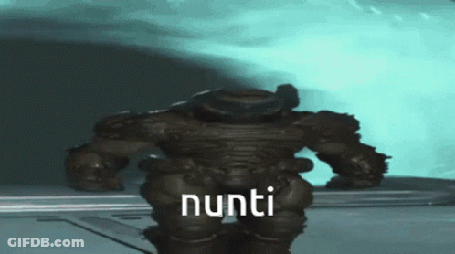 Video Game Character With Nunti GIF