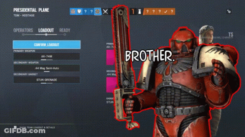 Video Game Character With Shotgun Saying Get The Shotgun GIF