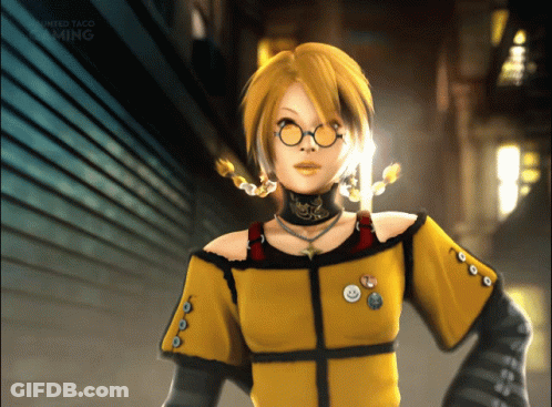 Video Game Character With United Taco Gaming Logo GIF