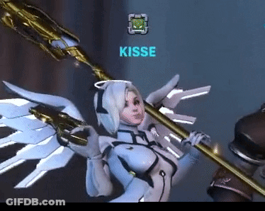 Video Game Character With Wings Holding Spear GIF