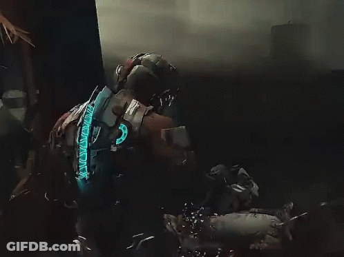 Video Game Character With X On Back GIF