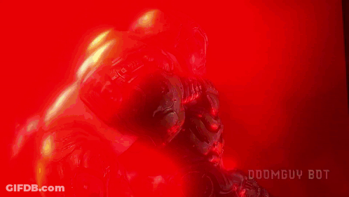 Video Game Character With Yellow Helmet And Green Lens GIF