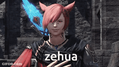 Video Game Character With Zehua GIF