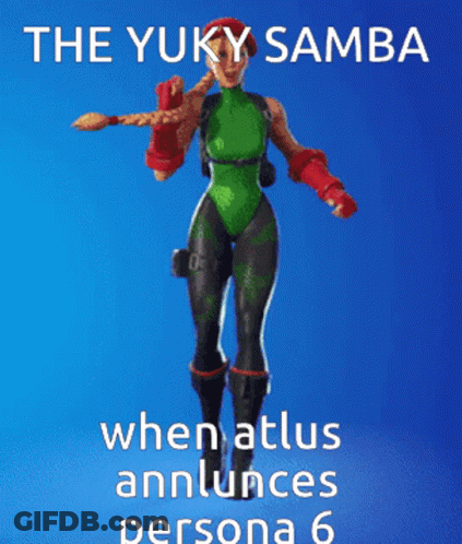Video Game Character Yuky Samba GIF