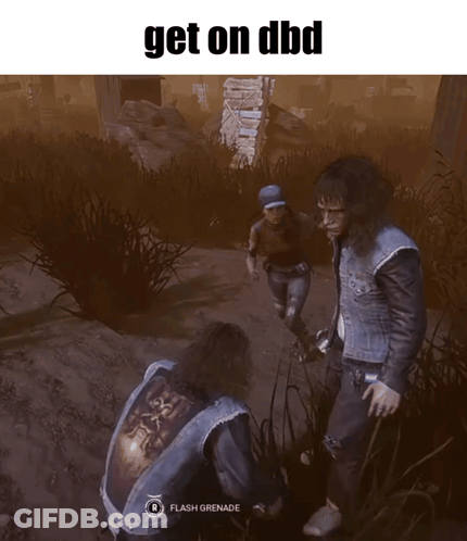 Video Game Get On DBD GIF