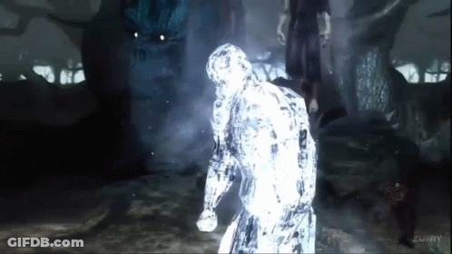 Video Game Ghostly Figure With Zuny GIF
