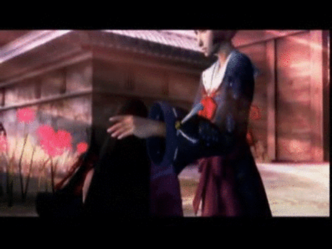 Video Game Girl Sweet Hug GIF