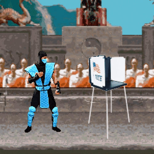 Video Game Kombat Finish Him GIF